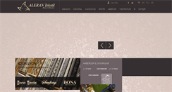 Desktop Screenshot of alerantekstil.com